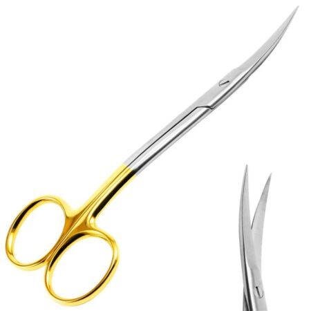 Goldman Fox TC Scissors Double Curved 13 cm