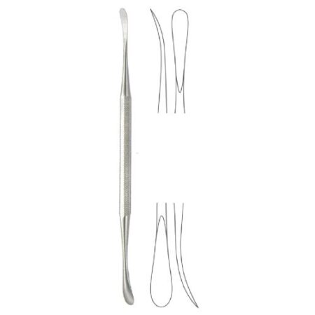 Alderdice tonsil dissector double ended 22 CM