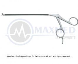 Daniel Endoforehead Scissors, 6″(15cm), Straight Blade, Right Curved, Malleable
