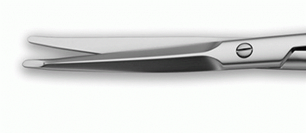 Kaye Face Lift Scissors Tungsten Carbide Edges Curved - Max-Med Instruments